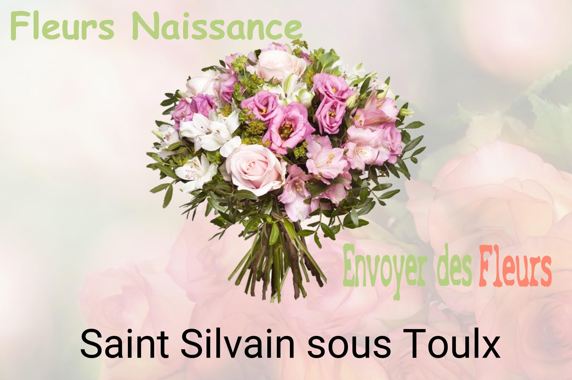 Bouquet de fleurs de naissance livré à Saint-Silvain-sous-Toulx