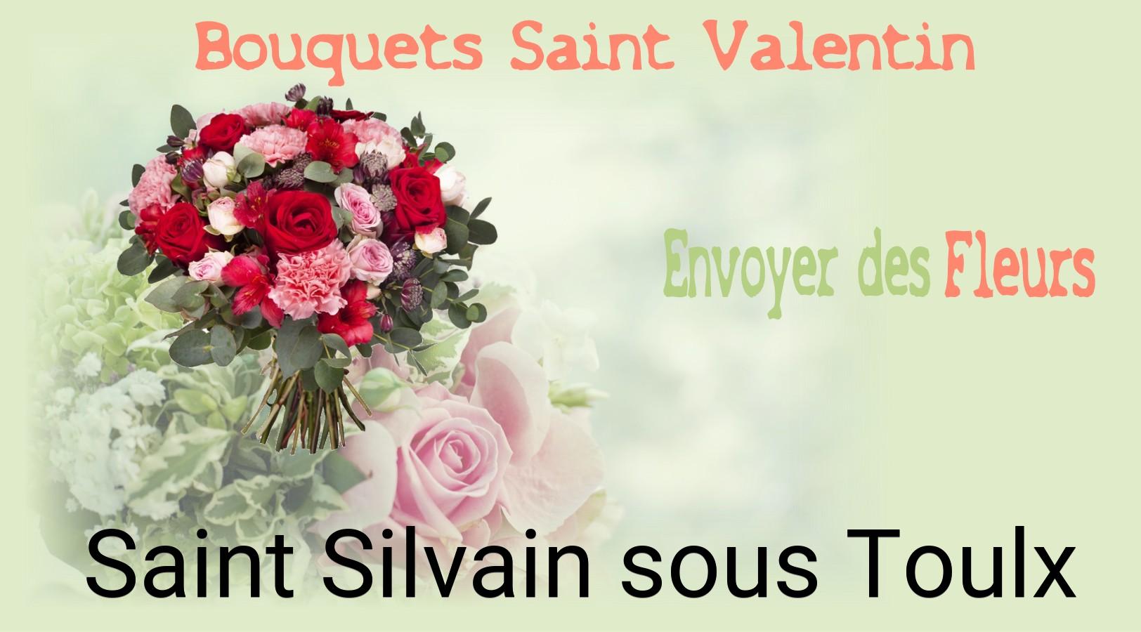 Roses de Saint-Valentin livrées à Saint-Silvain-sous-Toulx